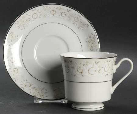 First Love Footed Cup & Saucer Set
