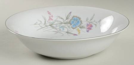 Fleur 8" Round Vegetable Bowl