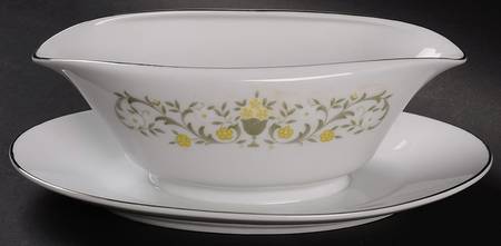 Florentine Gravy Boat with Attached Underplate