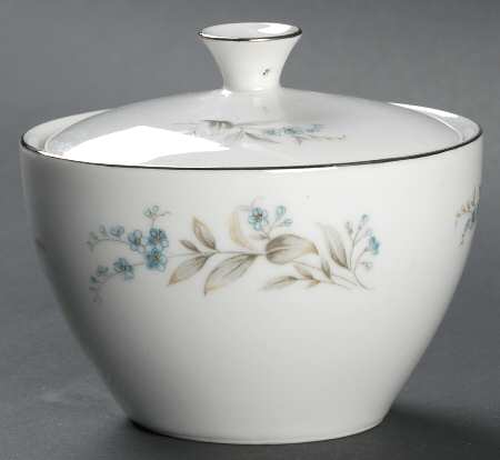 Forget Me Not Sugar Bowl & Lid