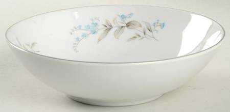 Forget Me Not Coupe Cereal Bowl by Fine China of Japan