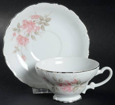 Forever Footed Cup & Saucer Set