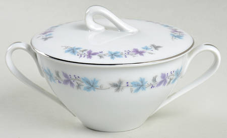 Fountainbleau Sugar Bowl & Lid
