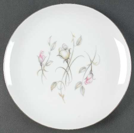 French Rose Salad Plate