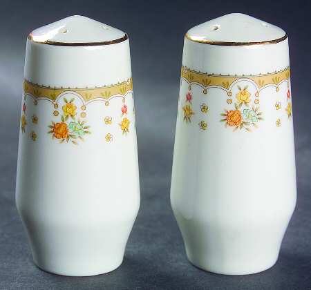Garden Bouquet Salt & Pepper Set by Fine China of Japan