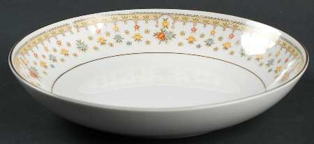 Garden Bouquet Coupe Soup Bowl