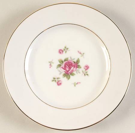 Gemini Rose Bread & Butter Plate