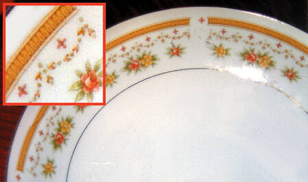 Gold Bouquet by Fine China of Japan