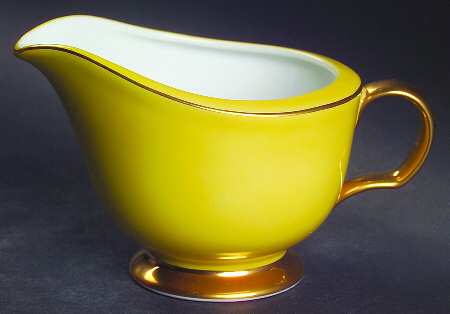 Golden Damask Creamer