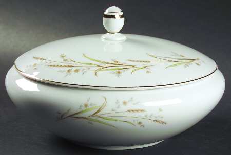 Golden Harvest Round Covered Vegetable