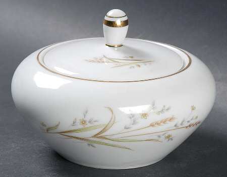 Golden Harvest Sugar Bowl & Lid