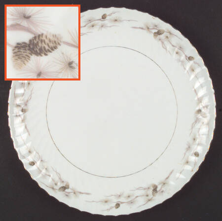 Golden Pine 12" Chop Plate (Round Platter)