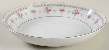 Heather (Platinum Trim) Coupe Soup Bowl