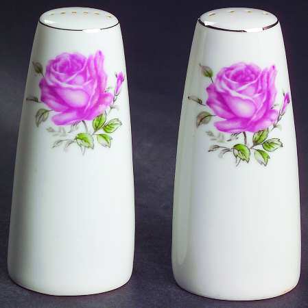 Imperial Rose Salt & Pepper Set