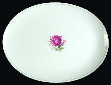 Imperial Rose 14" Oval Serving Platter