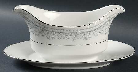 Interlude Gravy Boat with Attached Underplate