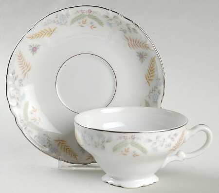 Joanne Footed Cup & Saucer Set