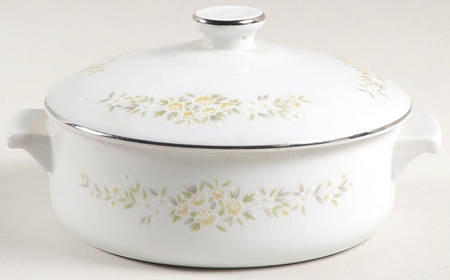 Lady Carolyn Individual Casserole & Lid by Fine China of Japan