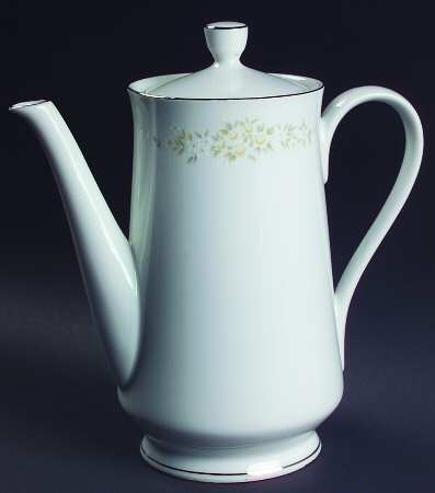 Lady Carolyn Coffee Pot & Lid by Fine China of Japan