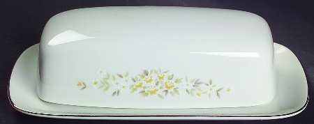 Lady Carolyn 1/4 Lb Covered Butter by Fine China of Japan