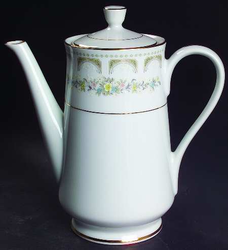 La Mancha Coffee Pot & Lid by Fine China of Japan