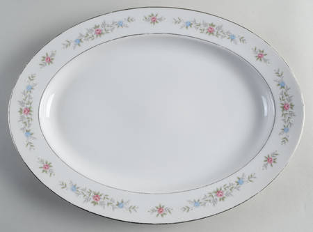 Linda 14" Oval Serving Platter