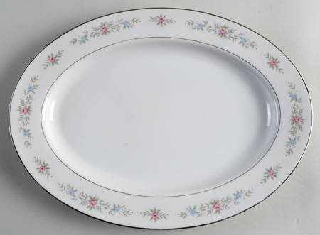 Linda 12" Oval Serving Platter