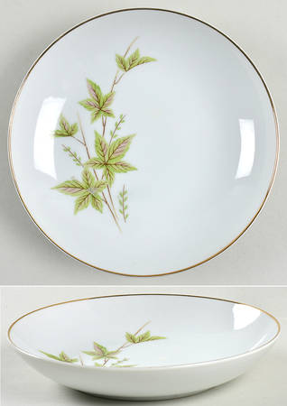 Maple Ivy Coupe Soup Bowl