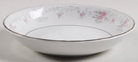 Minuet (Platinum Trim) Fruit/Dessert (Sauce) Bowl
