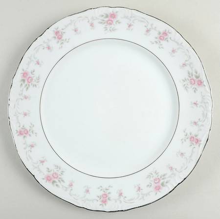 Minuet (Platinum Trim) Dinner Plate