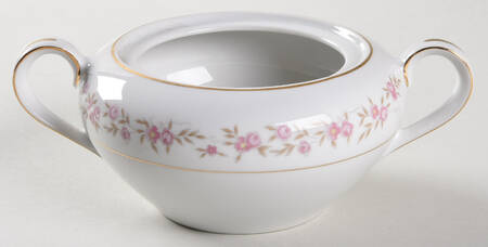 Minuet (Gold Trim) Sugar Bowl No Lid