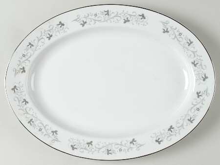 Moon Mist 14" Oval Serving Platter