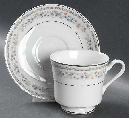 Monarch Footed Cup & Saucer Set