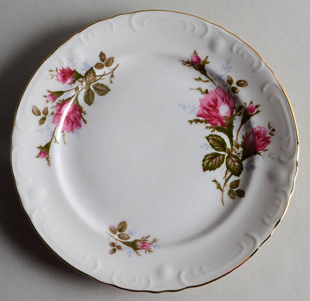 Moss Rose Salad Plate