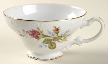 Moss Rose Footed Cup