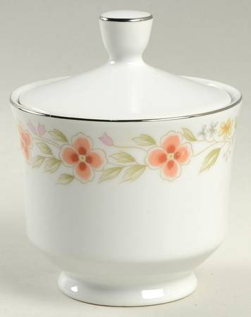 Petite Flowers Sugar Bowl & Lid