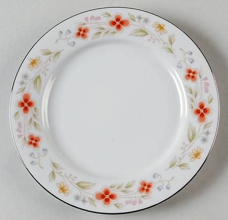 Petite Flowers Salad Plate