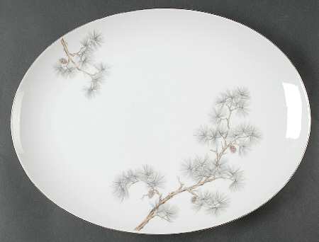 Pinedale 14" Oval Serving Platter