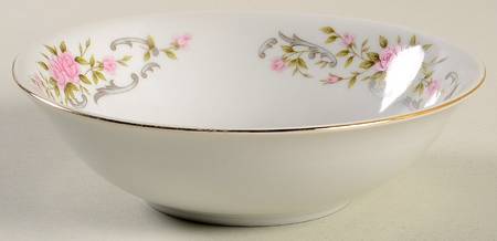 Pink Rose Coupe Cereal Bowl