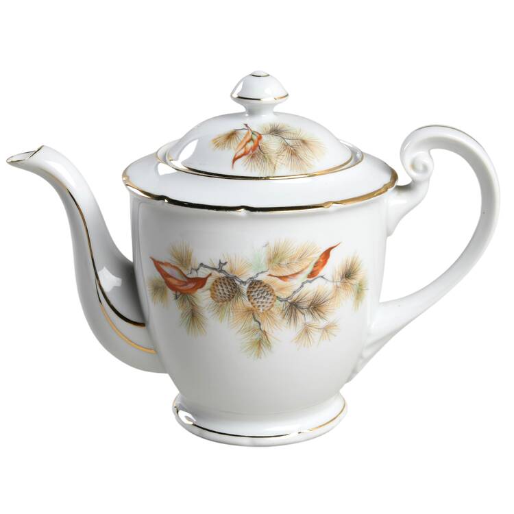 Pine Tree Teapot & Lid