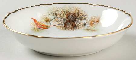 Pine Tree Fruit/Dessert (Sauce) Bowl