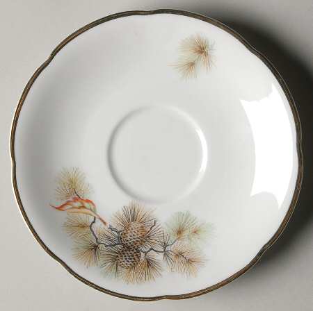 Pine Tree Saucer