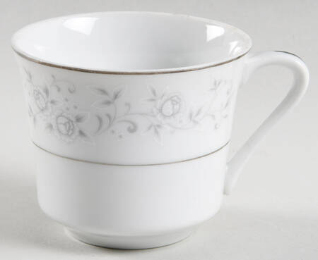Platinum Rose Footed Cup by Fine China of Japan