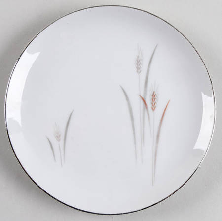 Platinum Wheat Bread & Butter Plate