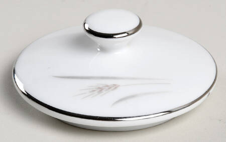 Platinum Wheat Lid for Sugar Bowl