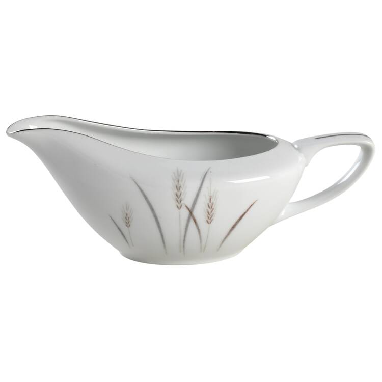 Platinum Wheat Gravy Boat
