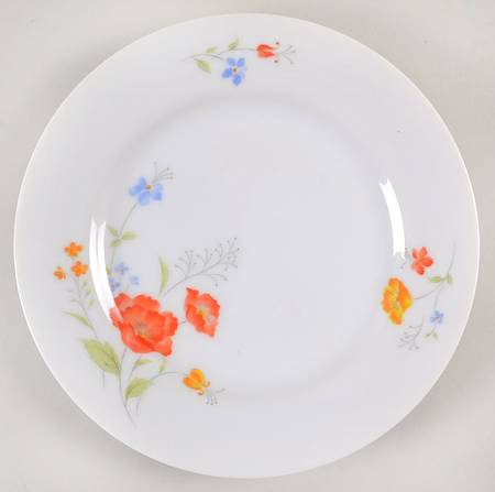 Poppy Garden Salad Plate