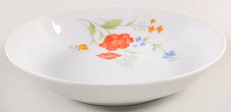 Poppy Garden Coupe Soup Bowl