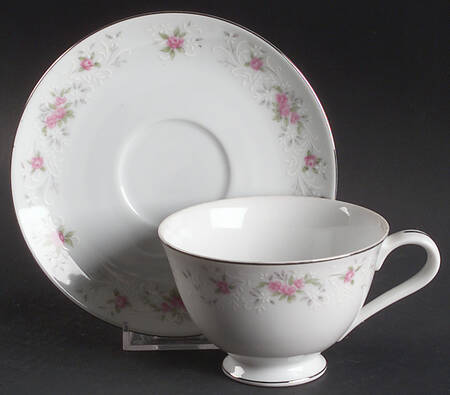 Primrose Footed Cup & Saucer Set