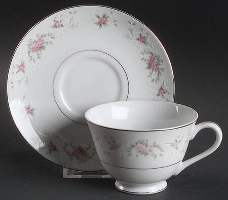 Primrose Footed Cup & Saucer Set